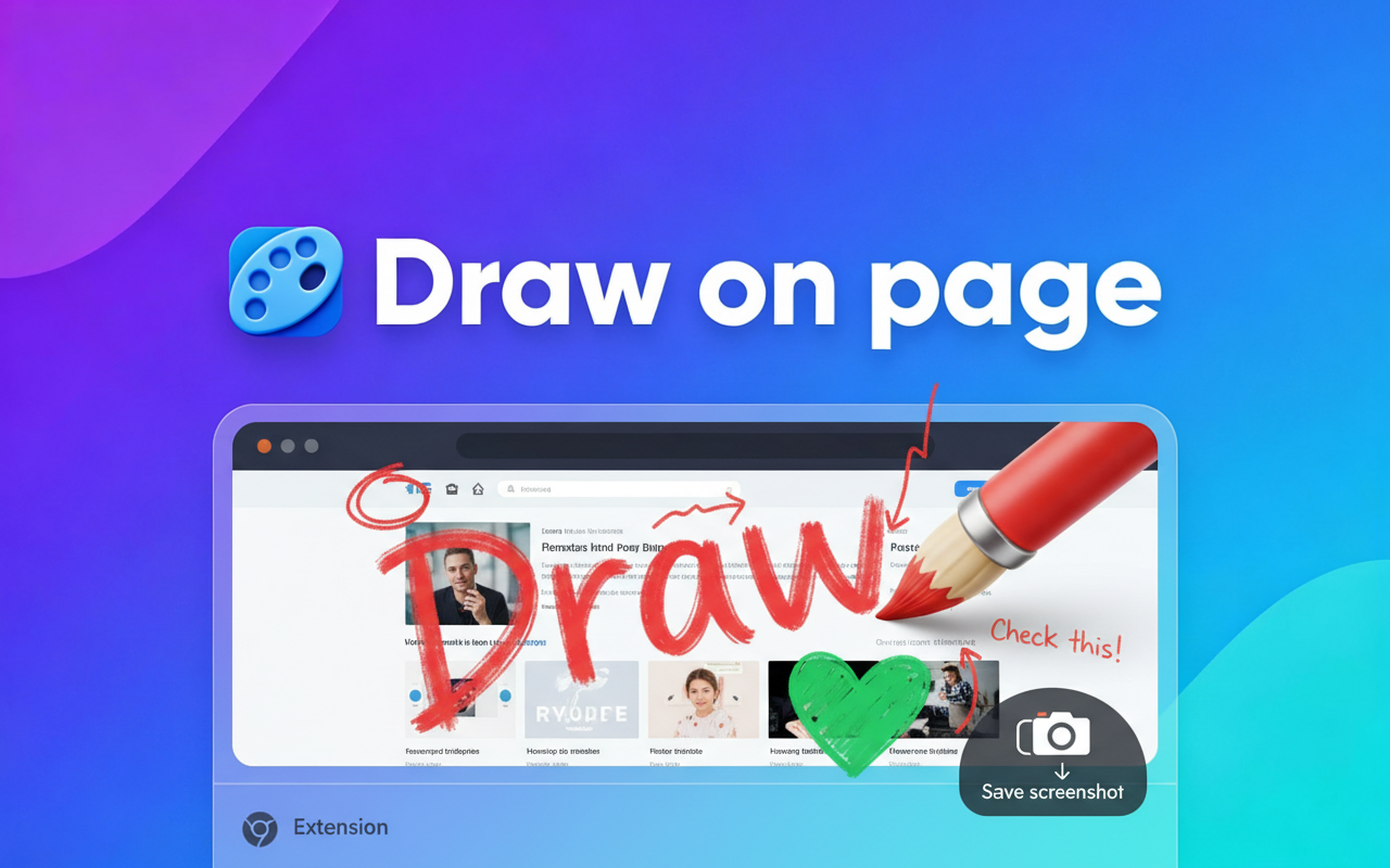 Draw on Page Preview